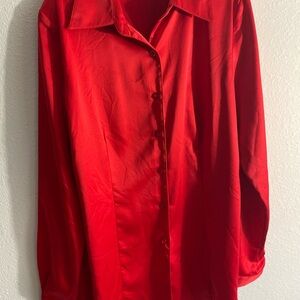 Diane Gilman Red Blouses
